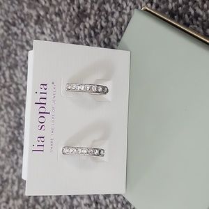 Lia Sophia half hoops